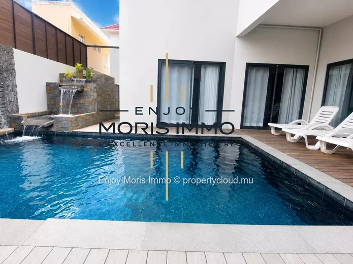 Villa Moderne Meublée avec Piscine – À louer à Mont Choisy