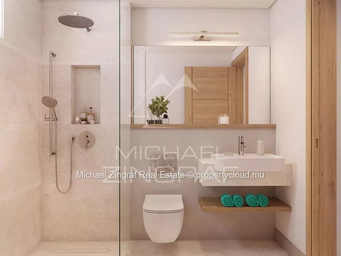 Appartement 2 chambres en rez-de-chaussée – Élégance tropicale à quelques pas de la plage