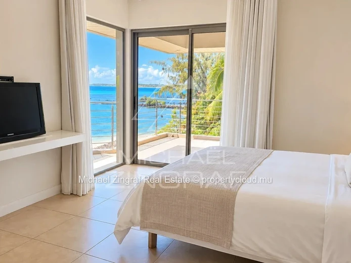 Penthouse en bord de mer avec vue panoramique à Trou-aux-Biches