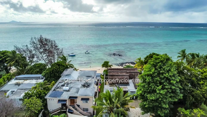 Furnished 1-Bedroom Beachfront Apartment for Rent in Roches Noires