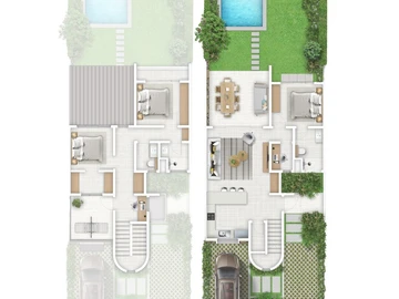 3 Bedroom Townhouse, Duplex