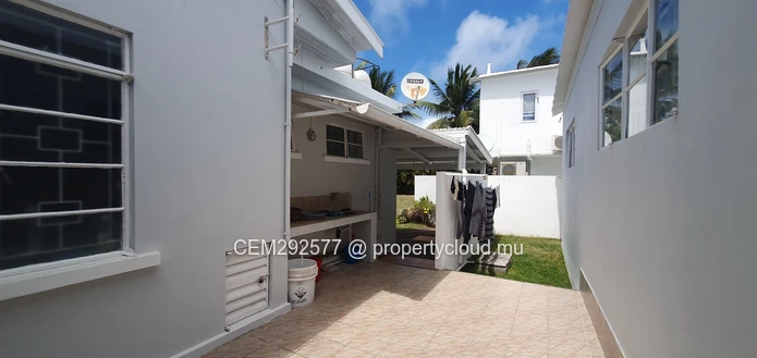 Beachfront Furnished Duplex For Sale In Grand Gaube