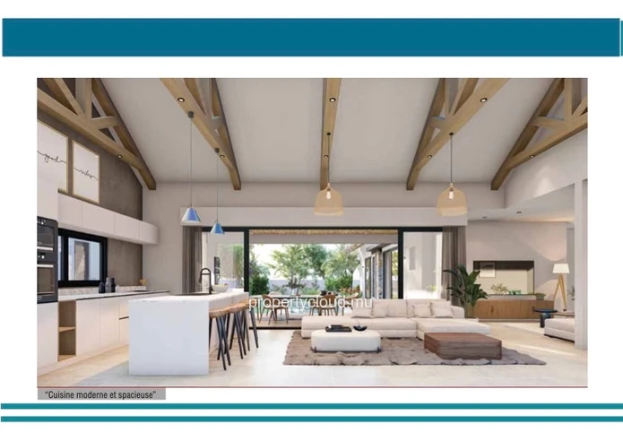 À vendre sur plan – Villas contemporaines d'exception à Mont Mascal Exclusivement réservées au marché mauricien