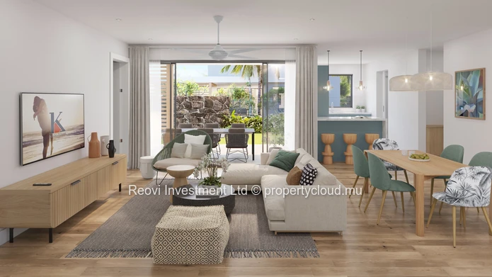 Private & Modern Brand New Villa in Tamarin