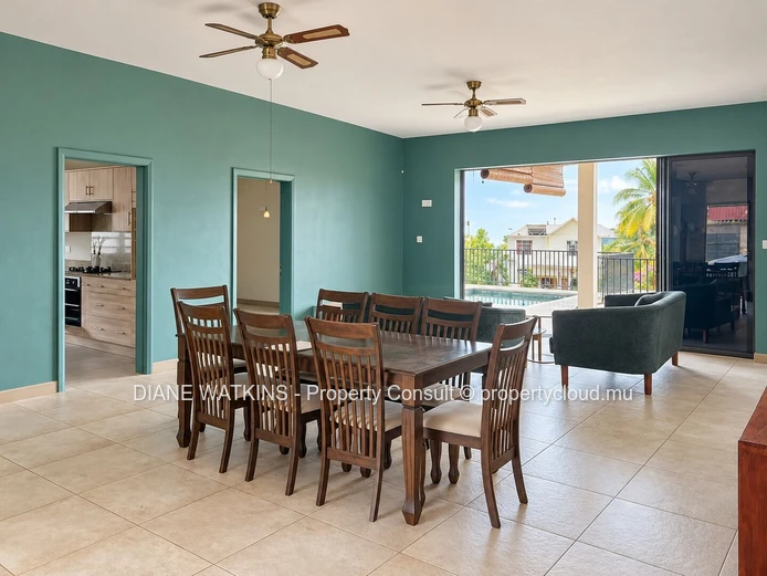 4-Bedroom Family Home with Private Pool and Veranda