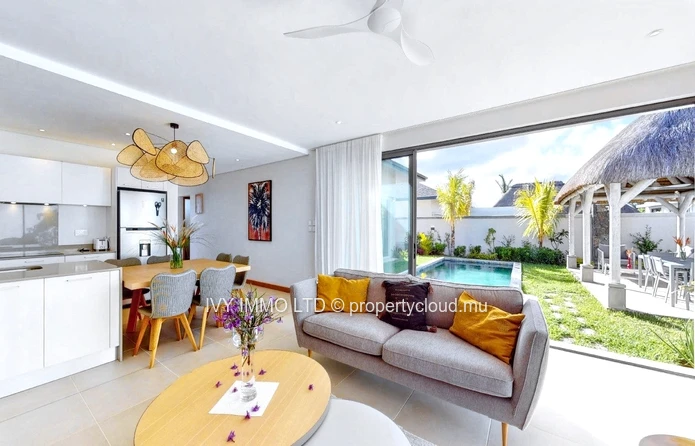 Villa 3BR à vendre à Grand Baie | Résidence | Clubhouse | Gym | Kiosque | Piscine luxueuse
