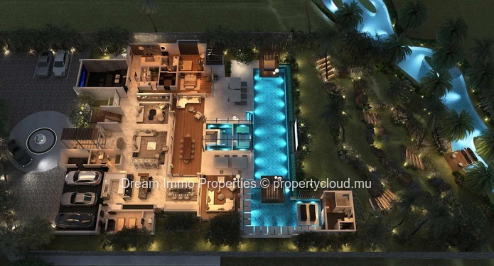 Villas D’Exceptions & De Prestiges Vue Mer A 50 M De La Mer Au Nord De L’Ile Maurice