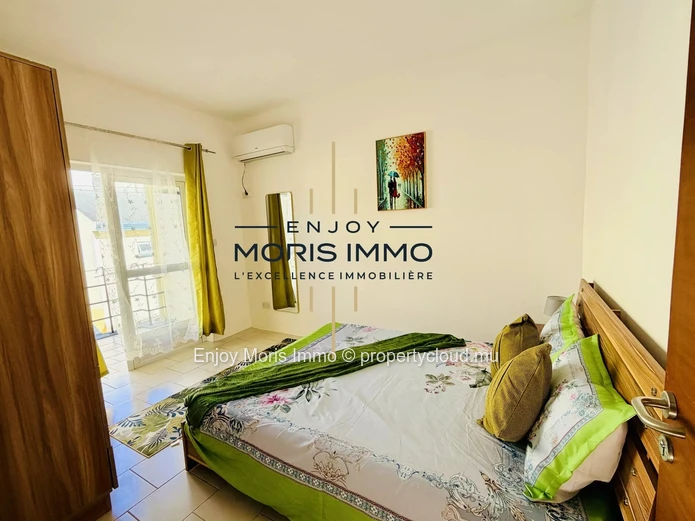 Appartement meublé 3 chambres à louer à Grand Baie – Île Maurice | 150 m² | Jardin privatif | Location longue durée