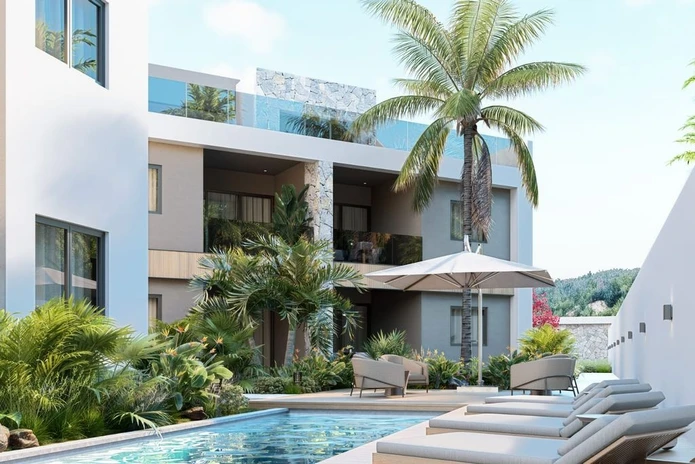 Un appartement avec un style de vie côtier au cœur de la ville