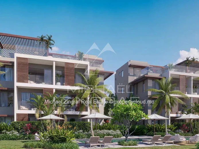 Appartement 2 chambres en rez-de-chaussée – Élégance tropicale à quelques pas de la plage