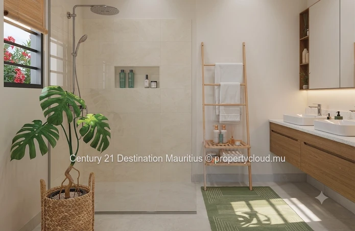 3 Bedroom Villa For Sale In Les Hauts Champs Mauritius Secure Gated Community With Large Garden
