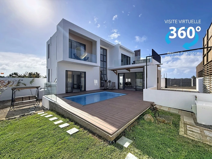 Charme et confort réunis dans une villa avec piscine à Cap Malheureux