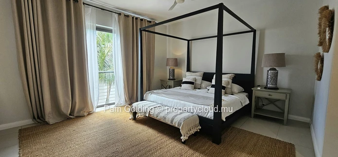 Élégant penthouse de 3 chambres à Pereybère avec accès à la plage