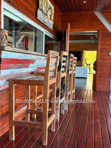 Exceptional Wooden Chalet On The Heights Of Rivière Noire.
