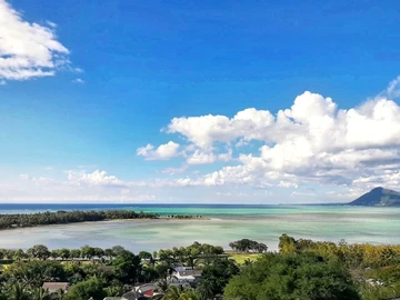 Le Morne for rent charming 4 bedroom house with swimming pool offering exceptional views of the lagoon and surroundin...