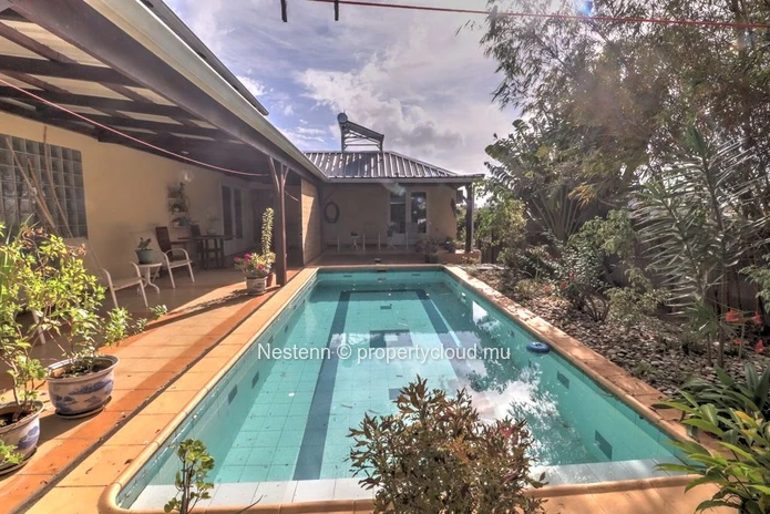 Spacious family home with swimming pool and beautiful living spaces