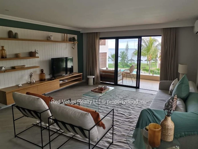 Appartement en bord de mer à louer à Flic en Flac | Vue sur mer | 3 chambres