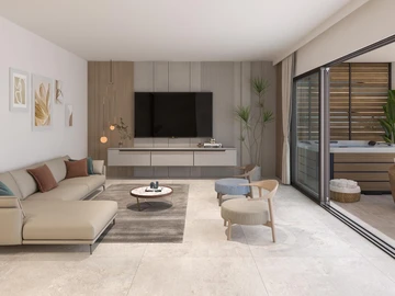Penthouse de 3 Chambres