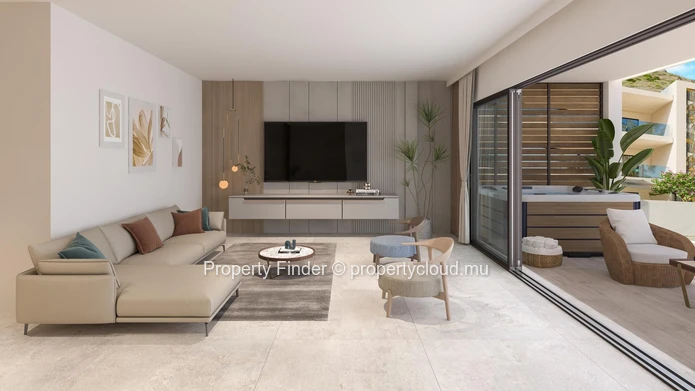Penthouse de Luxe de 3 Chambres avec Vue Imprenable sur la Montagne La Tourelle