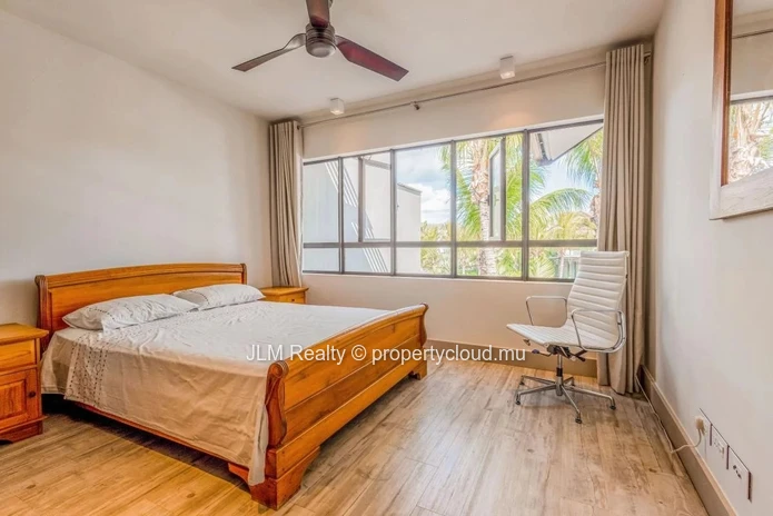 For sale, lovely waterfront duplex in the only residential marina of Mauritius, in Black River