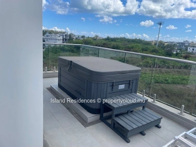2 bedroom fully furnished penthouse with a large terrace with jacuzzi in a recent high-end and secure residence with ...