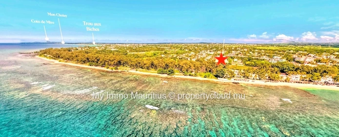 High-end apartment – Pointe aux Biches – 100 m from the beach