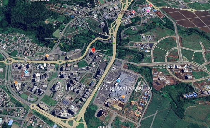 Location Bureaux – Ébène Cybercity 
