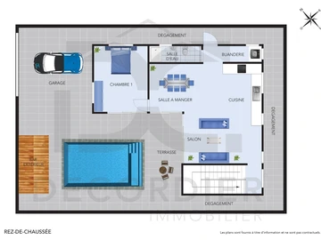 Maison de 3 Chambres