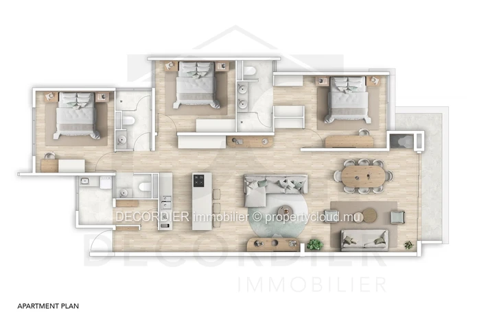 Bel appartement a vendre - Moka