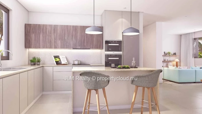 À vendre : Appartement contemporain en rez-de-chaussée entre mer et nature à Poste Lafayette, Île Maurice