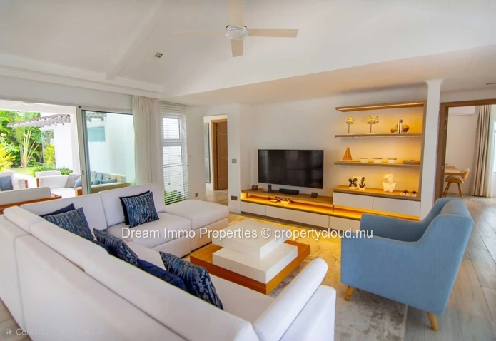 Élégante Villa 3 Chambres Meublée Au Clos Du Littoral 2 A Grand Baie – Ile Maurice