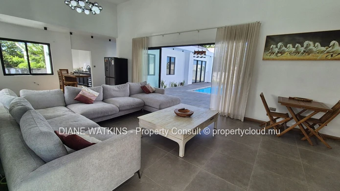 Maison familiale de 4 chambres avec piscine privée à louer à Savannah Connected Countryside, Gros Bois