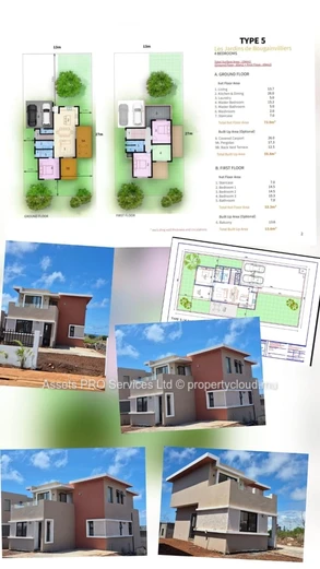Newly Built House For Sale – Les Jardins De Bougainvilliers (Pointe Aux Sables)