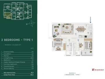 2 Bedroom Apartment