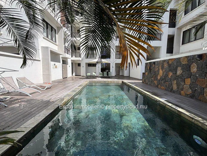 3-bedroom apartment with swimming pool, 5 minutes from the beach – Mont Choisy
