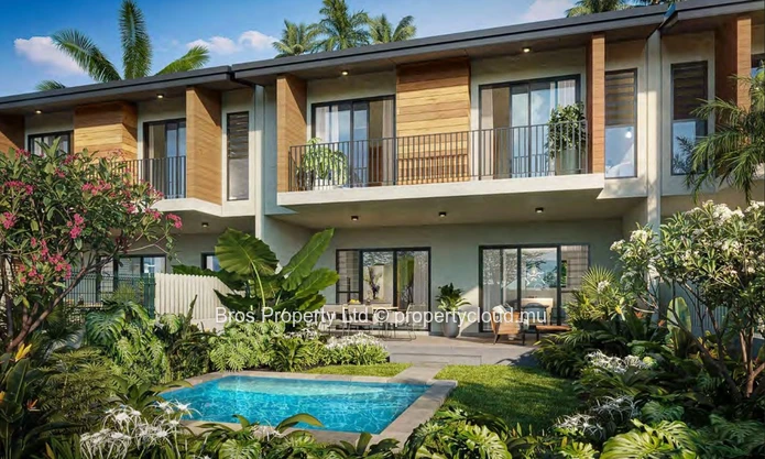 Opportunité rare - Maisons de ville de luxe à Flic en Flac | Prix :0 Rs