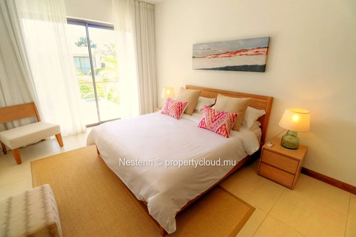 Maison jumelée moderne de 3 chambres avec accès à une belle plage