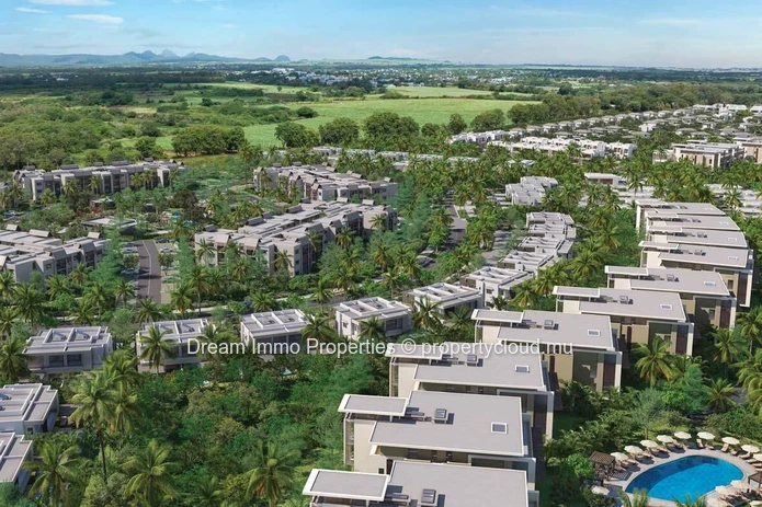 Belles Villas Modernes 3 Chambres Dans Une Residence Accès Plage, Golf & Hôtel – Ile Maurice