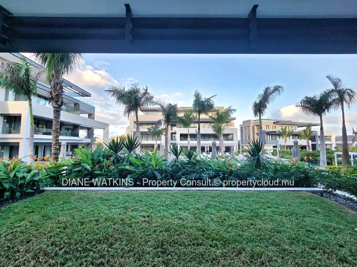 Furnished 2-Bedroom Apartment with Swimming Pool for Rent in Mont Choisy