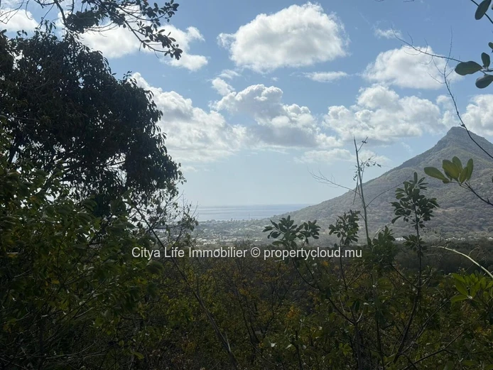 Stunning Sea and Mountain Views plot of land for sale  in private and guarded residence.