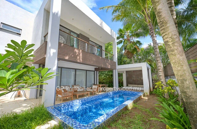 Townhouse RES spacieuse avec piscine privée à deux pas des plages de Péreybère
