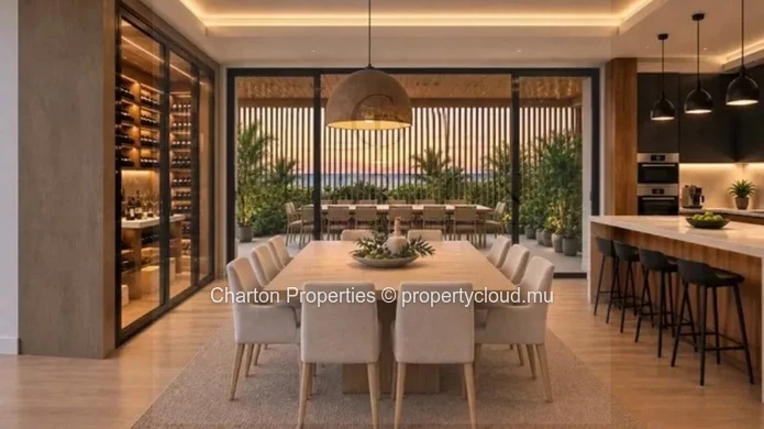 3-bedroom apartment - A privileged living environment in Tamarin