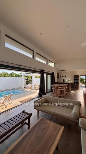 Modern 3-Bed Furnished Villa with Pool in Calodyne