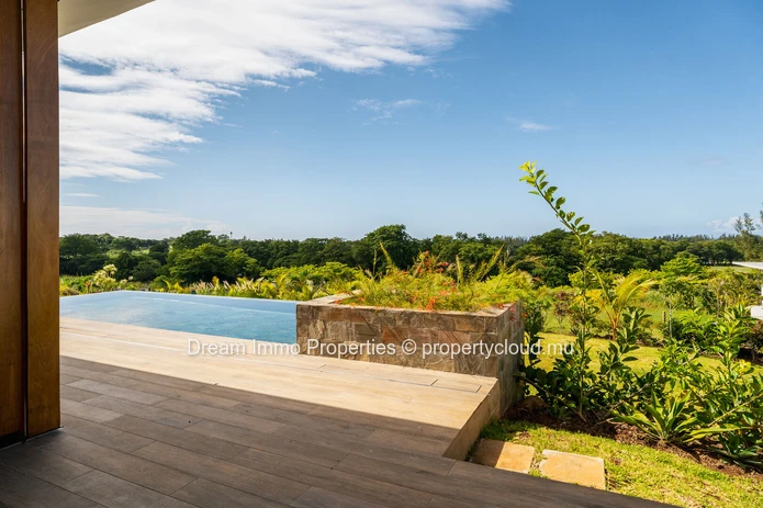 Élégantes villas de 4 chambres avec vue mer & golf dans un prestigieux domaine golfique à Bel Ombre – Ile Maurice