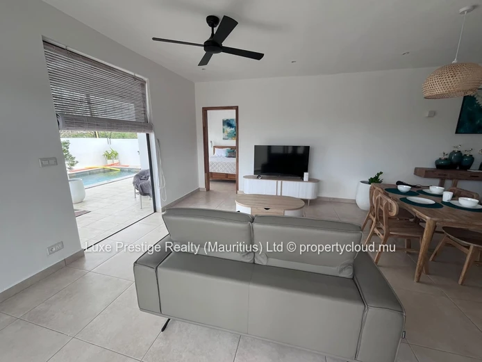 Newly Built 6-Bedroom Property with 2 Villas for Rent Opposite Clos du Littoral, Grand Baie | Common Swimming Pool