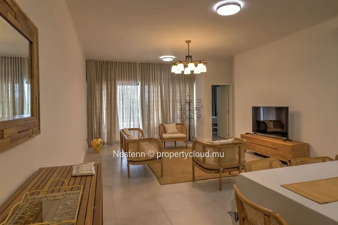 Furnished 3-bedroom apartment in a secured residence 