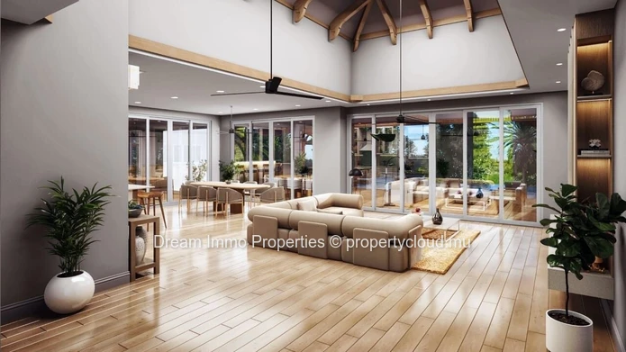 Villas de 5 chambres avec vue mer spectaculaire dans un prestigieux domaine golfique à Bel Ombre – Ile Maurice
