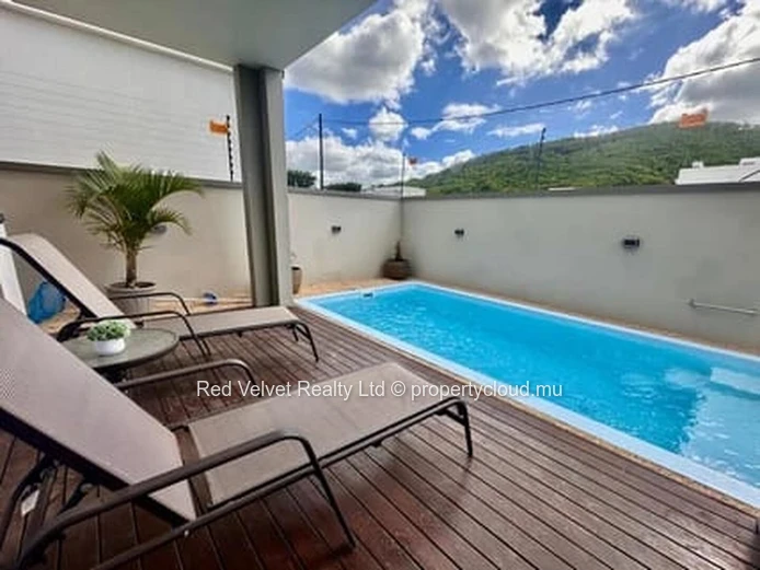 Villa de 3 chambres avec piscine privée à louer à Sodnac, Quatre Bornes