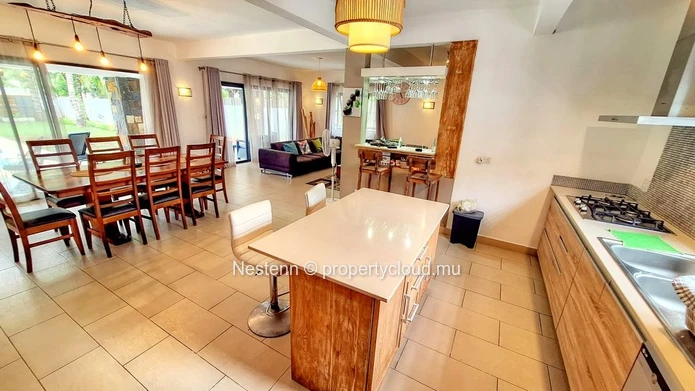 Modern 4-bed house in a beautiful garden