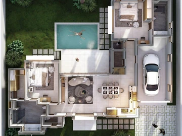 2 Bedroom Villa